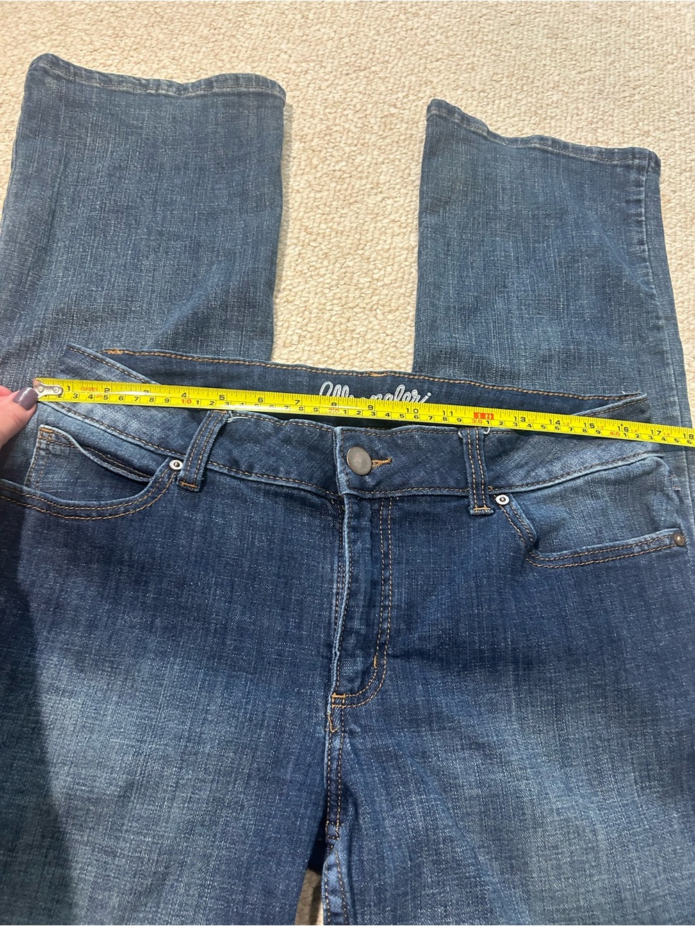 Wrangler Women’s Bootcut denim jeans 13x32 Tall Long Western Ranch - Picture 7 of 9